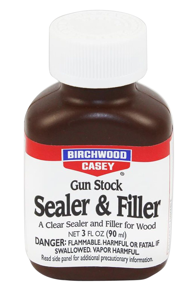BIRCHWOOD CASEY 23323 GUN STOCK SEALER & FILLER 3 OZ. BOTTLE