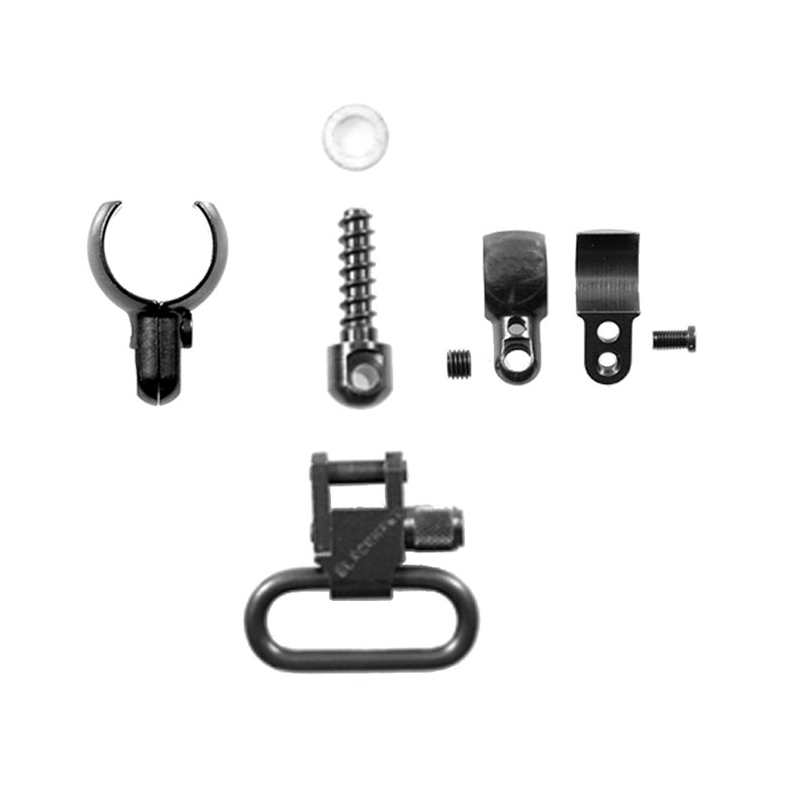 BLACKHAWK LOK-DOWN SPLIT BAND TUBE MAGAZINE SWIVEL SET 70SW17BK