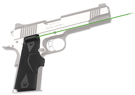 CRIMSON TRACE 1911 GOVT GREEN LASERGRIPS LG-401G