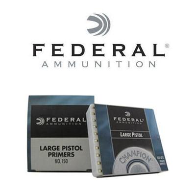 FEDERAL #150 LARGE PISTOL PRIMER