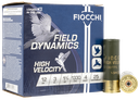 FIOCCHI 123HV4 FIELD DYNAMICS HIGH VELOCITY 12 GAUGE 3" 1 3/4OZ 4 SHOT 25 RNDS