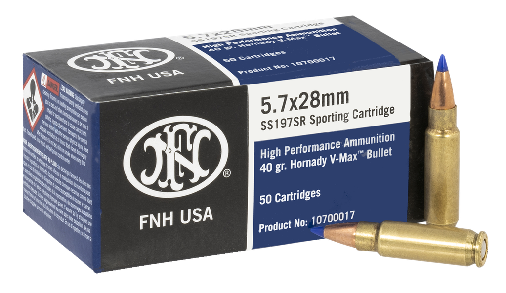 FN SS197SR SPORTING 5.7X28MM 40 GRAIN V-MAX 