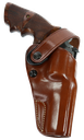 GALCO DAO106 DAO STRONGSIDE / CROSS DRAW FOR S&W L FRAME 6" RH TAN