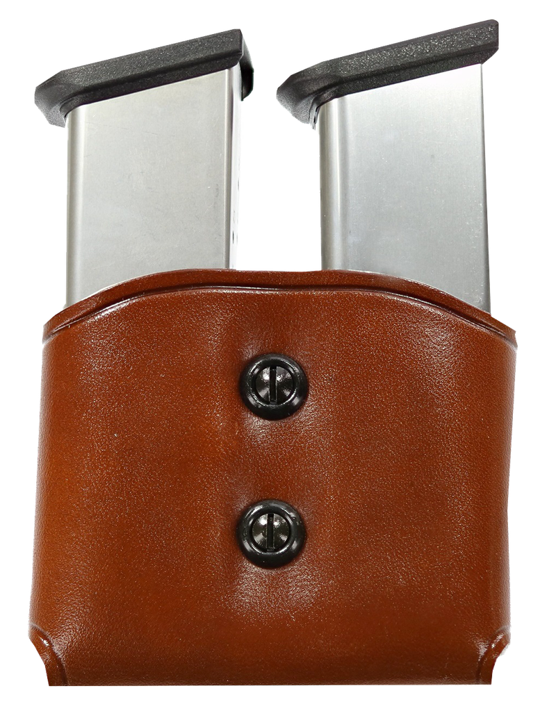 GALCO DMC26 MAG CARRIER DOUBLE TAN LEATHER BELT LOOP SINGLE STACK  