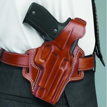 GALCO FL286 FLETCH HIGH RIDE LEATHER HOLSTER GLOCK 26 TAN