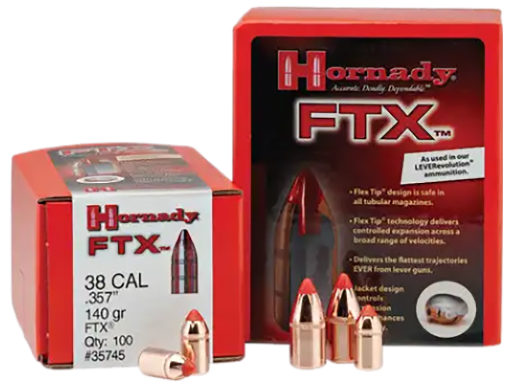 HORNADY 30395 FTX 30 CAL .308 160 GR FLEX TIP EXPANDING 100 CNT