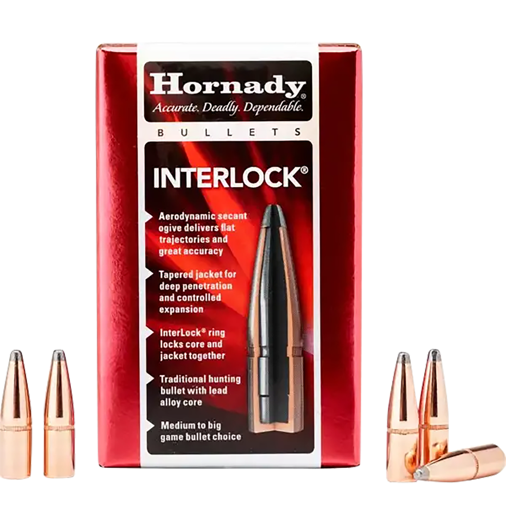 HORNADY INTERLOCK, 3335   BULL .338 250 SP                100