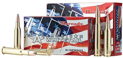 HORNADY 8047 AMERICAN WHITETAIL 243 WIN 100 GR INTERLOCK BTSP 20 RNDS 