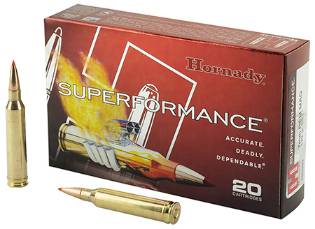 HORNADY 80593 SUPERFORMANCE 7MM REM 139 GRAIN SST SPF 20 RNDS 