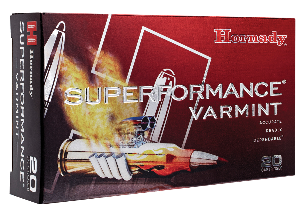 HORNADY 83206 SUPERFORMANCE 204 RUGER 40 GRAIN V-MAX 20 RNDS