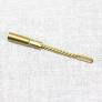 J. DEWEY 22LF 22 CAL BRASS PATCH LOOP FEMALE THREADS