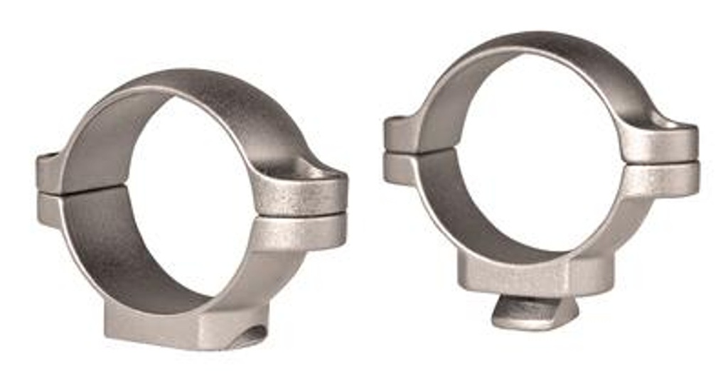 LEUPOLD STANDARD 1" SCOPE RINGS LOW SILVER