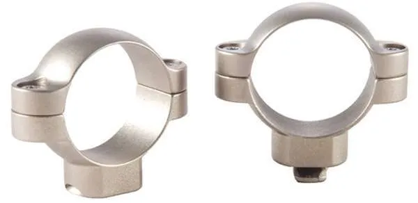LEUPOLD 52494 STANDARD 30MM RINGS MEDIUM SILVER FINISH