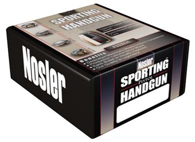 NOSLER 43123 SPORTING HANDGUN 9MM 124 GRAIN JHP 250 CNT