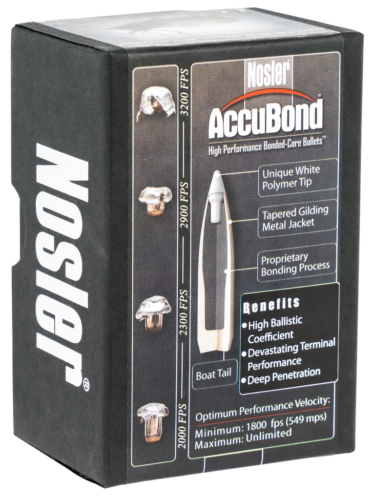 NOSLER ACCUBOND, NOS 53742 ACCUBOND   257 110 SPTZR  50
