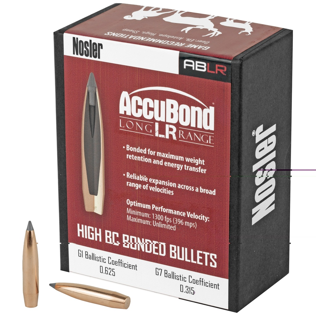 NOSLER ABLR 6.5MM 142GR SP 100CT 58922