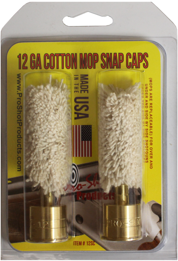 PRO-SHOT SNAP CAPS, PROSHOT 12SC           12GA COTTON MOP SNAP CAPS