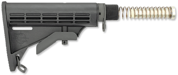 ROCK RIVER ARMS 6-POS CAR STOCK KIT, COMM BLK AR0250