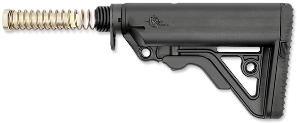 ROCK RIVER ARMS OPERATOR CAR STOCK KIT BLACK AR0250NMS MIL SPEC