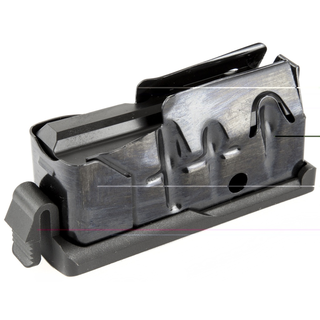 SAVAGE 55231 AXIS 22-250 REM 4 RND MAGAZINE