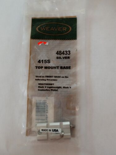 WEAVER #415S WEATHERBY MARK 5 LWT
