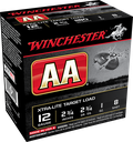 WINCHESTER AAL128 AA XTRA-LITE 12 GAUGE 2-3/4" 1 OZ 8 SHOT 25 RNDS