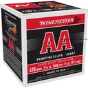 WINCHESTER AASC418 AA SUPER SPORT SPORTING CLAY 410 GA 2.50" 1/2OZ 8 SHOT 25 RNDS