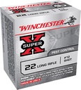 WINCHESTER X22LRS SUPER-X 22 LR #12 SHOT 50 RNDS