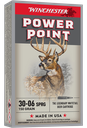 WINCHESTER X30061 SUPER-X 30-06 SPRG 150 GRAIN POWER-POINT 20 RNDS