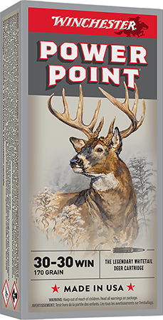 WINCHESTER X30303 POWER-POINT 30-30 WIN 170 GRAIN 20 RNDS 