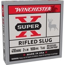 WINCHESTER X41RS5 SUPER-X 410 GAUGE 2.50" 1/5OZ RIFLED SLUG SHOT 5 RNDS 