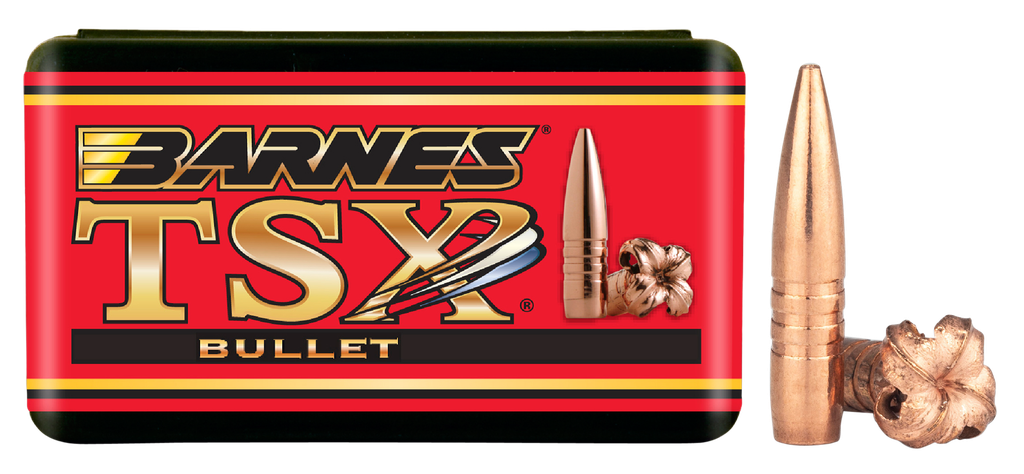 BARNES 30351 TSX 30 CAL 168 GRAIN BOAT TAIL 50 CNT