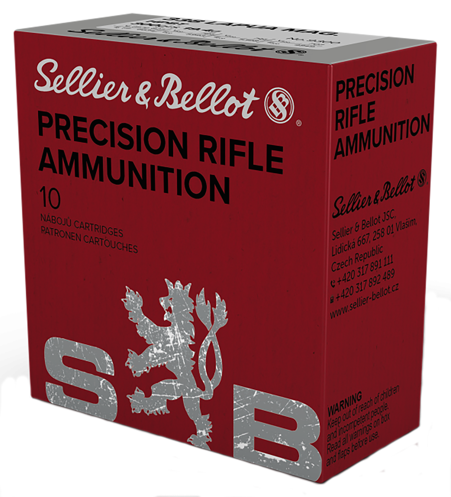 SELLIER & BELLOT SB338LMB RIFLE 338 LAPUA MAG 300 GRAIN HP BOAT TAIL 10 RNDS 
