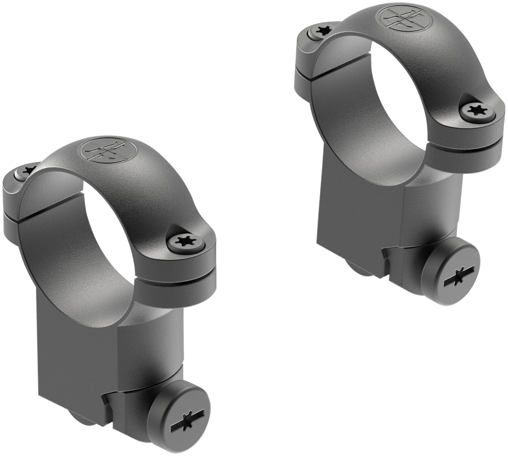 LEUPOLD 50217 RINGMOUNTS MATTE BLACK RUGER NO.1/77/11 1" HIGH