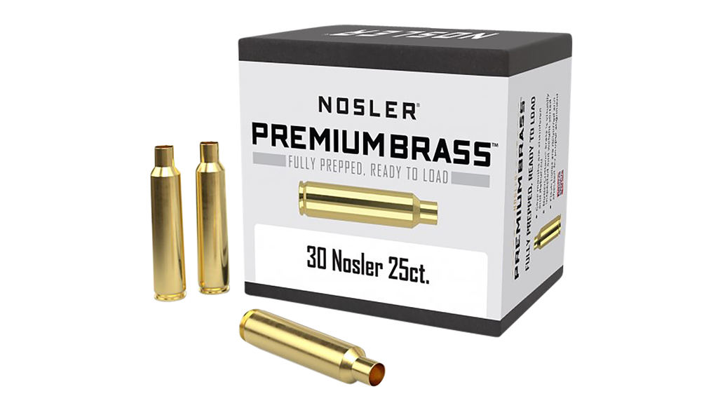 NOSLER 50360 CUSTOM 7MM REMINGTON SHORT ACTION ULTRA MAGNUM BRASS BOX OF 25 #