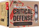 HORNADY 86238 410 CAL CRITICAL DEFENSE 2.5" TRIPLE DEFENSE