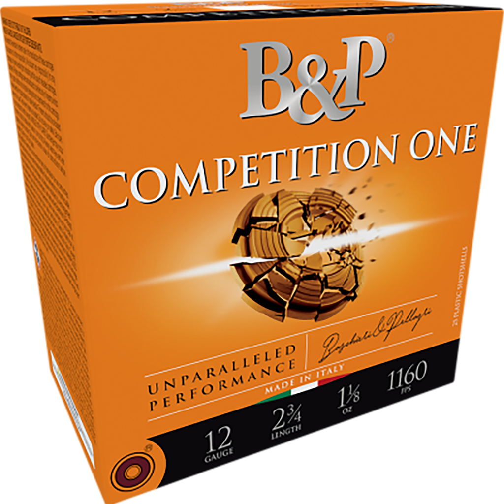 B&P AMMUNITION 12B1CP75 COMPETITION ONE 12 GAUGE 2.75" 1OZ 7.5 SHOT 25 PER