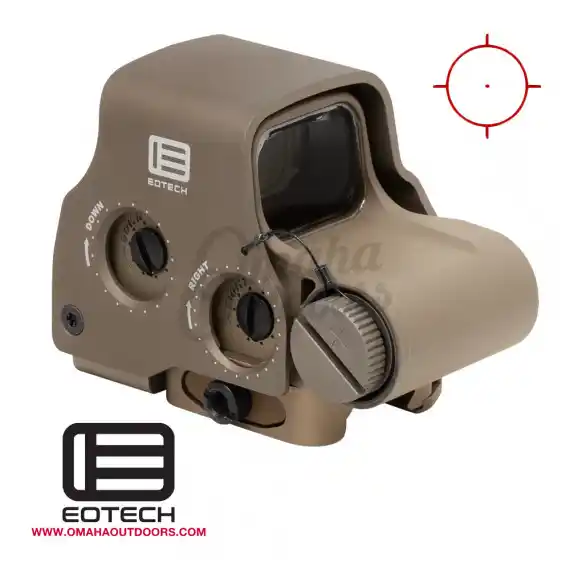 EOTECH EXPS3-0TAN 1 MOA DOT 68 MOA CIRCLE TAN NV CR123