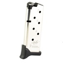 KIMBER 1200930A MICRO 9 TAC-MAG 7 ROUND EXTENDED 9MM SILVER MAGAZINE