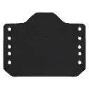 BULLSEYE HOLSTERS OWB-001-XL-U OWB XL MATTE BLACK