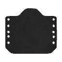 BULLSEYE HOLSTERS OWB-001-L-U OWB LARGE MATTE BLACK