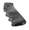 HOGUE 15000 OVERMOLDED GRIP BLACK RUBBER WITH FINGER GROOVES FOR AR-15, M16