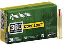 REMINGTON R27743 CORE-LOKT 360 BUCKHAMMER 200 GRAIN SP 20 RNDS