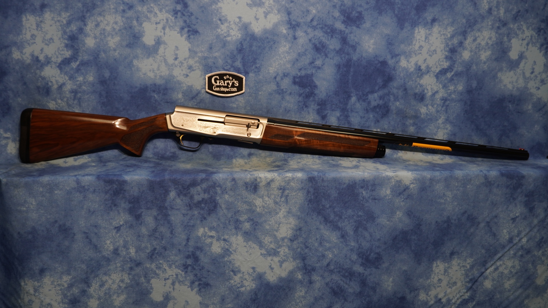 BROWNING 0118203004 A5 ULTIMATE 12 GA 28" BBL 3" SATIN NICKEL STOCK PHOTOS-img-11
