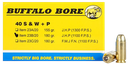 BUFFALO BORE 23B20 40S&W 180GR +P 