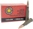 RED ARMY STANDARD AM3421 7.62X54MMR 148 GRAIN FMJ 20 RNDS
