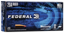 FEDERAL V204VM32 VARMINT & PREDATOR 204 RUGER 32 GRAIN V-MAX 20 PER BOX