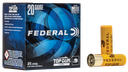 FEDERAL TG2517 TOP GUN STEEL 20 GA 2-3/4" 7/8 OZ 7 SHOT 25 RNDS