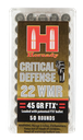 HORNADY 83200 22 WMR CRITICAL DEFENSE 45 GR 50 COUNT BOX