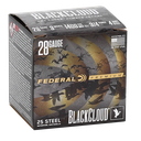 FEDERAL PWBX2854 BLACK CLOUD FS 28 GAUGE 3" 3/4OZ 4 SHOT 25 RNDS